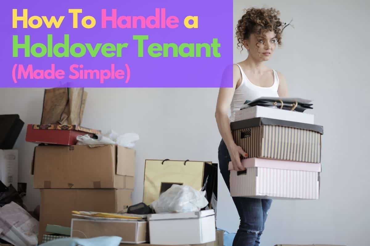 how to handle a holdover tenant