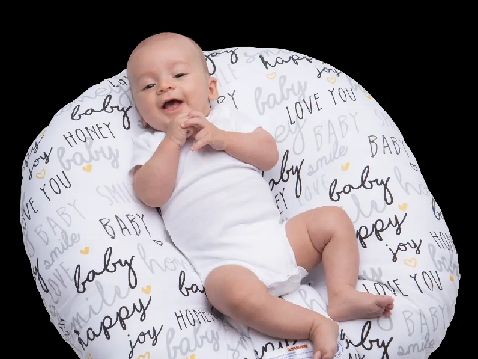 Newborn sleeping in boppy lounger hotsell