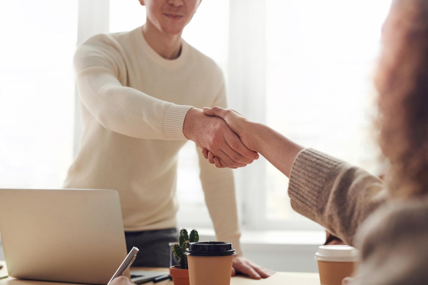 Shaking hands on a Real Estate Commission