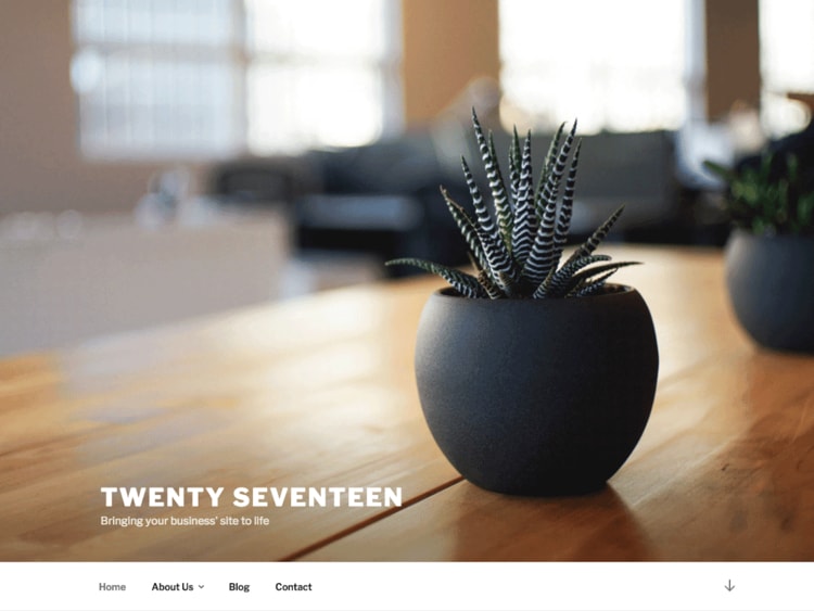 Twenty Seventeen WordPress Theme