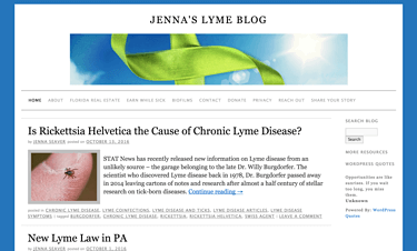 Jenna's Lyme Blog