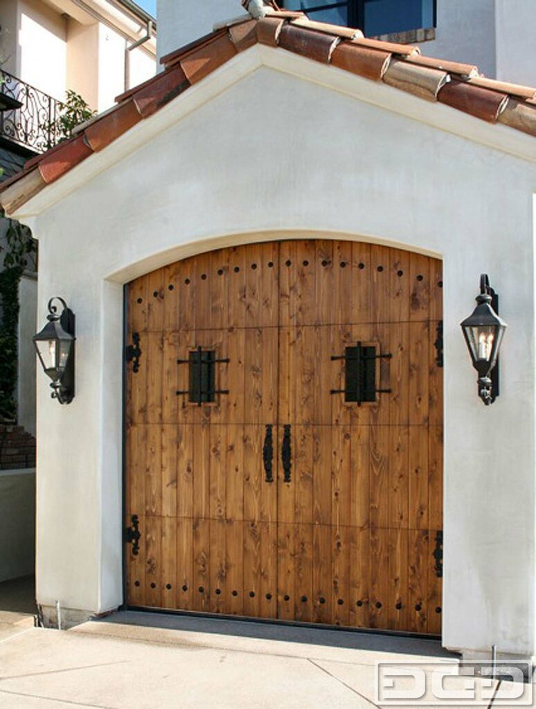 Spanish Colonial Garage Door