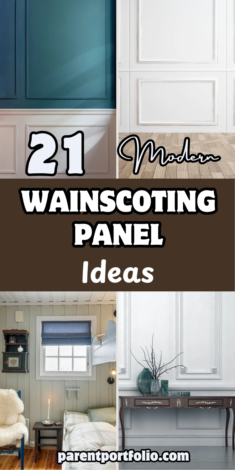 21 Modern Wainscoting Panel Ideas