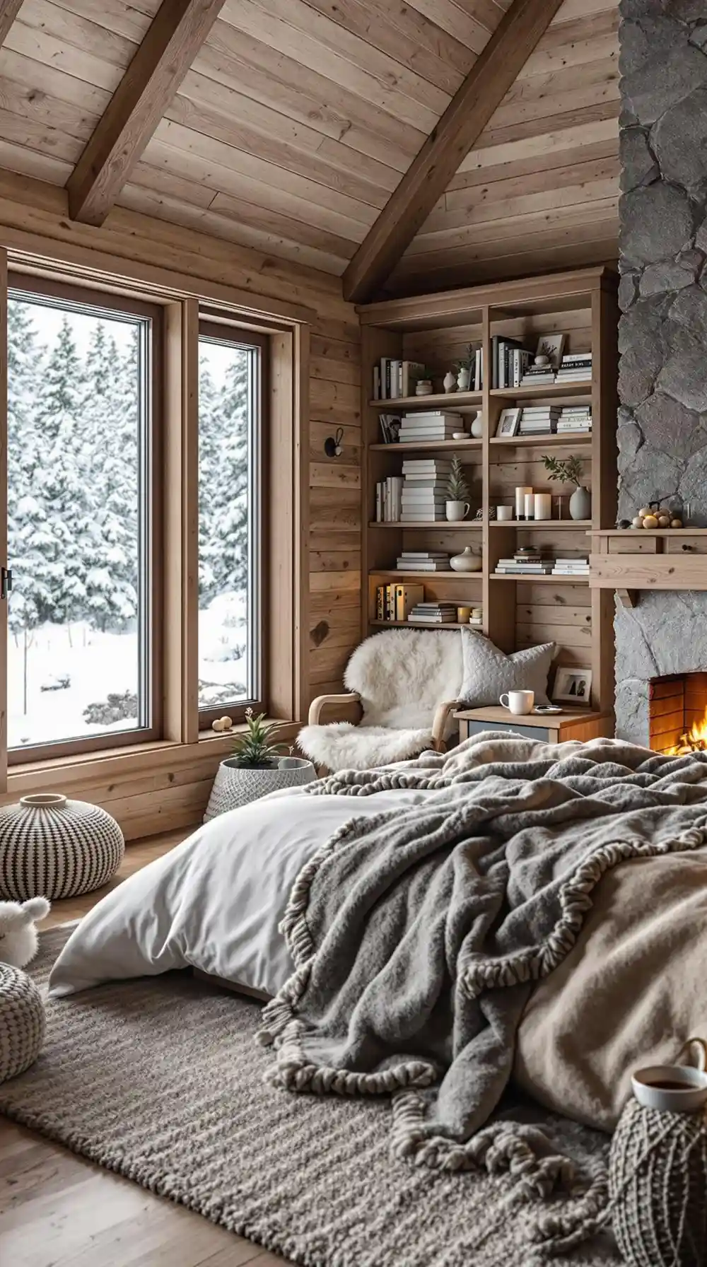 Nordic Winter Cabin Vibes