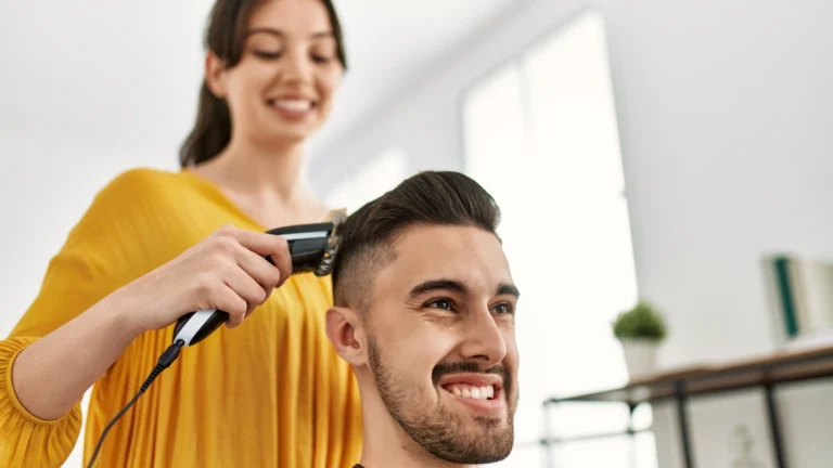 Young hispanic hairdresse