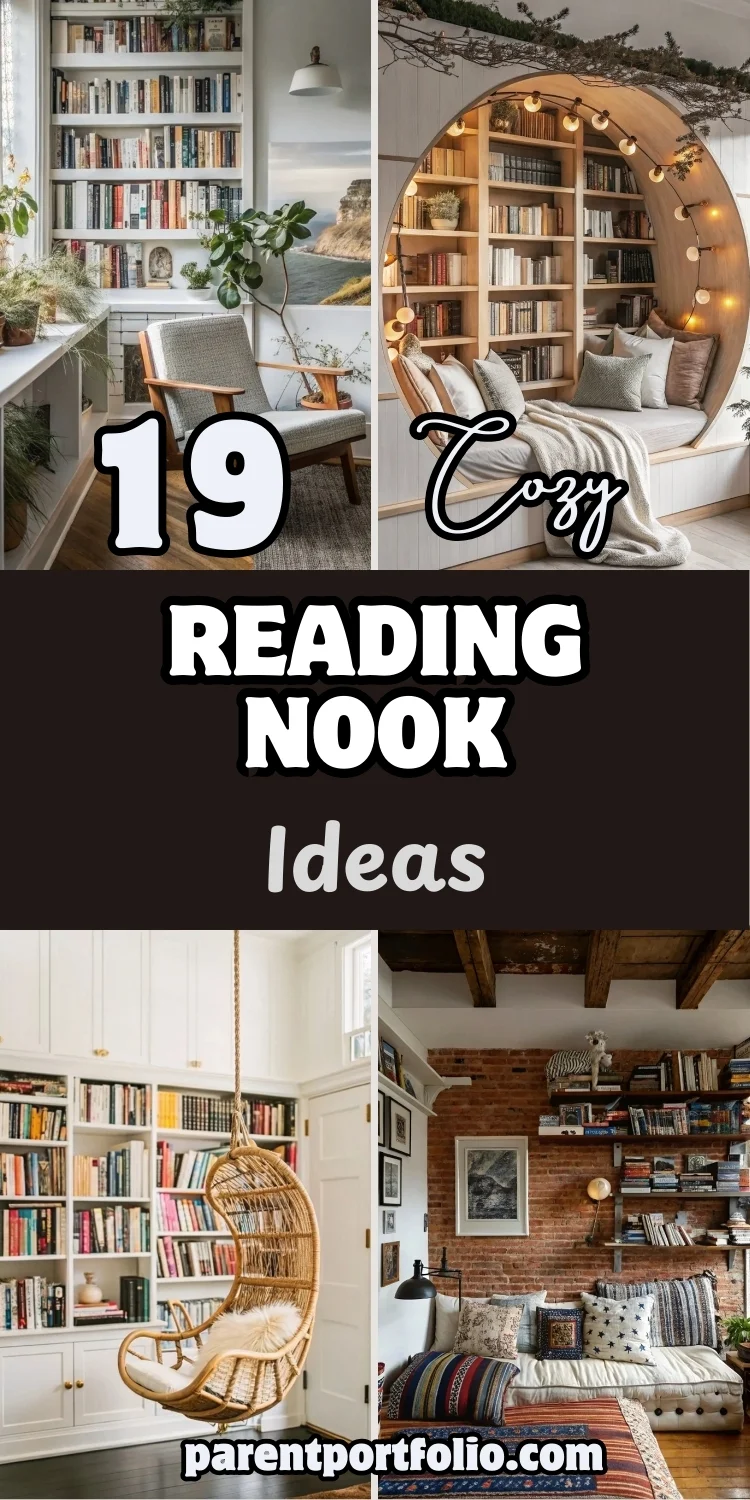 19 Cozy Reading Nook Ideas for Book Lovers