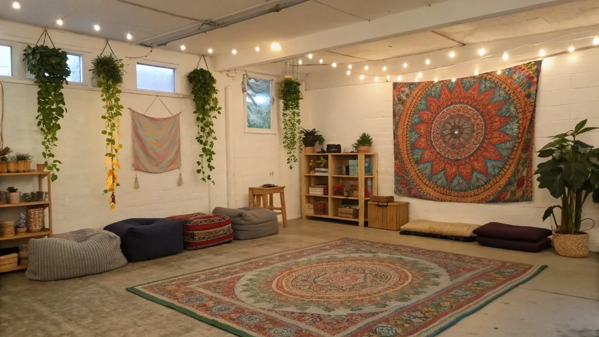 Bohemian-Inspired Creative Space