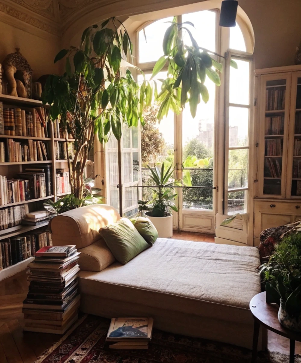 Botanical Reading Sanctuary