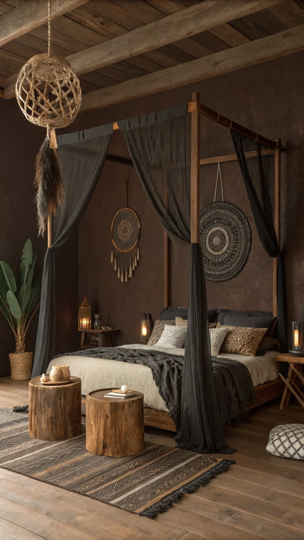 Earthy Boho Nomad Retreat