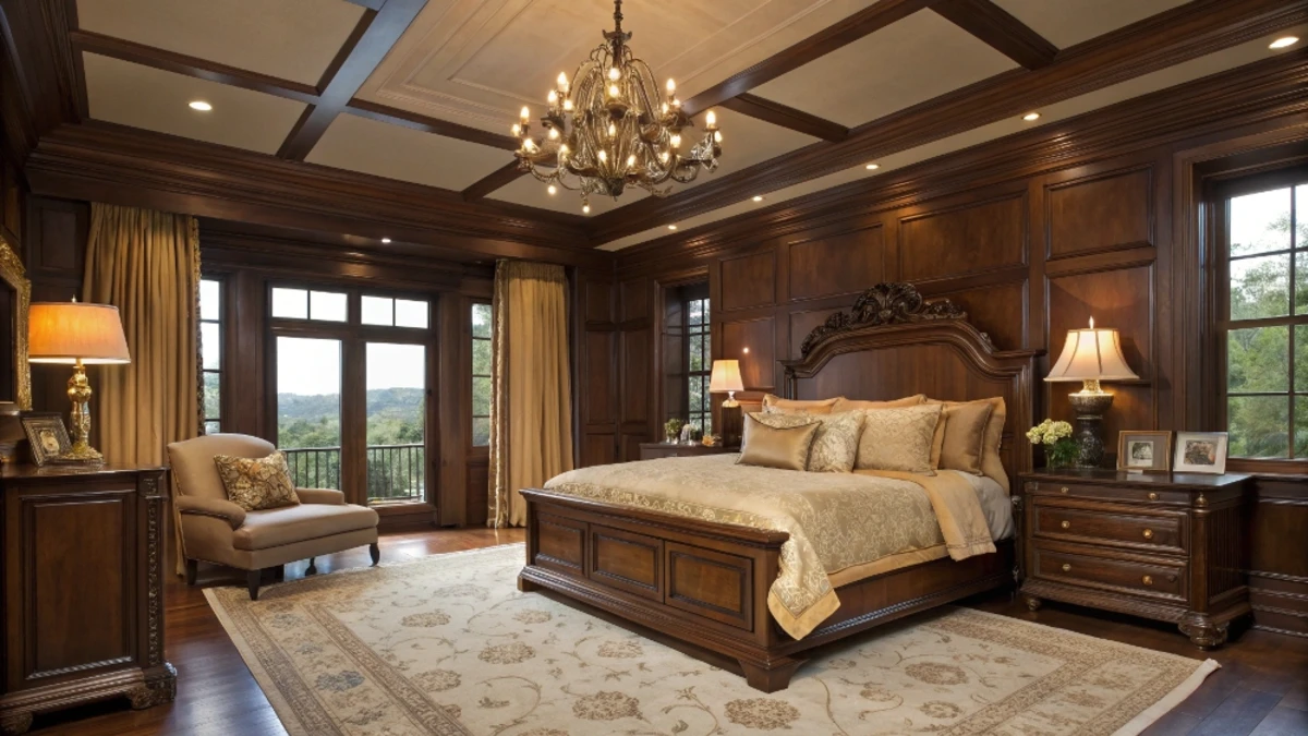 Elegant Dark Wood Bedroom Ideas for a Luxurious Retreat