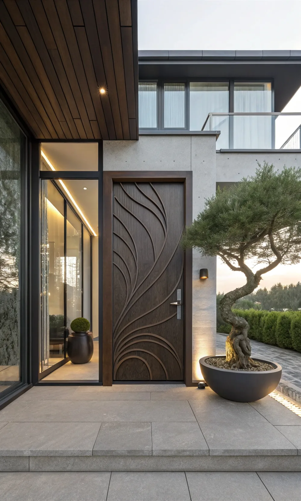 Sculptural Statement Door