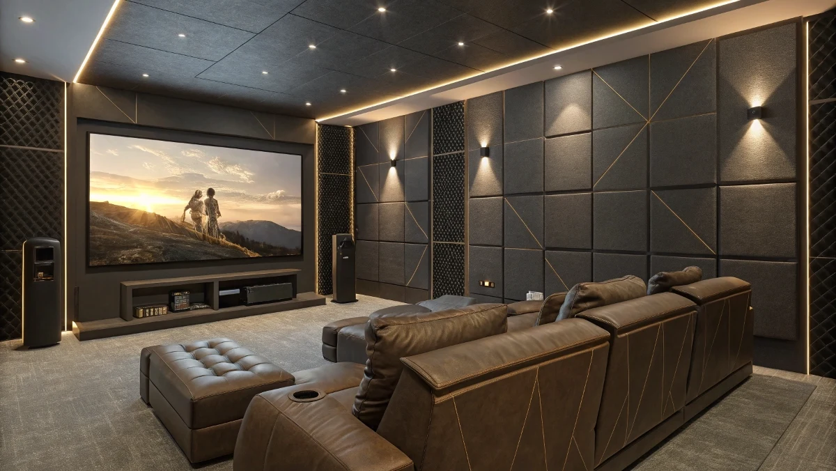 Ultra-Modern Home Theater