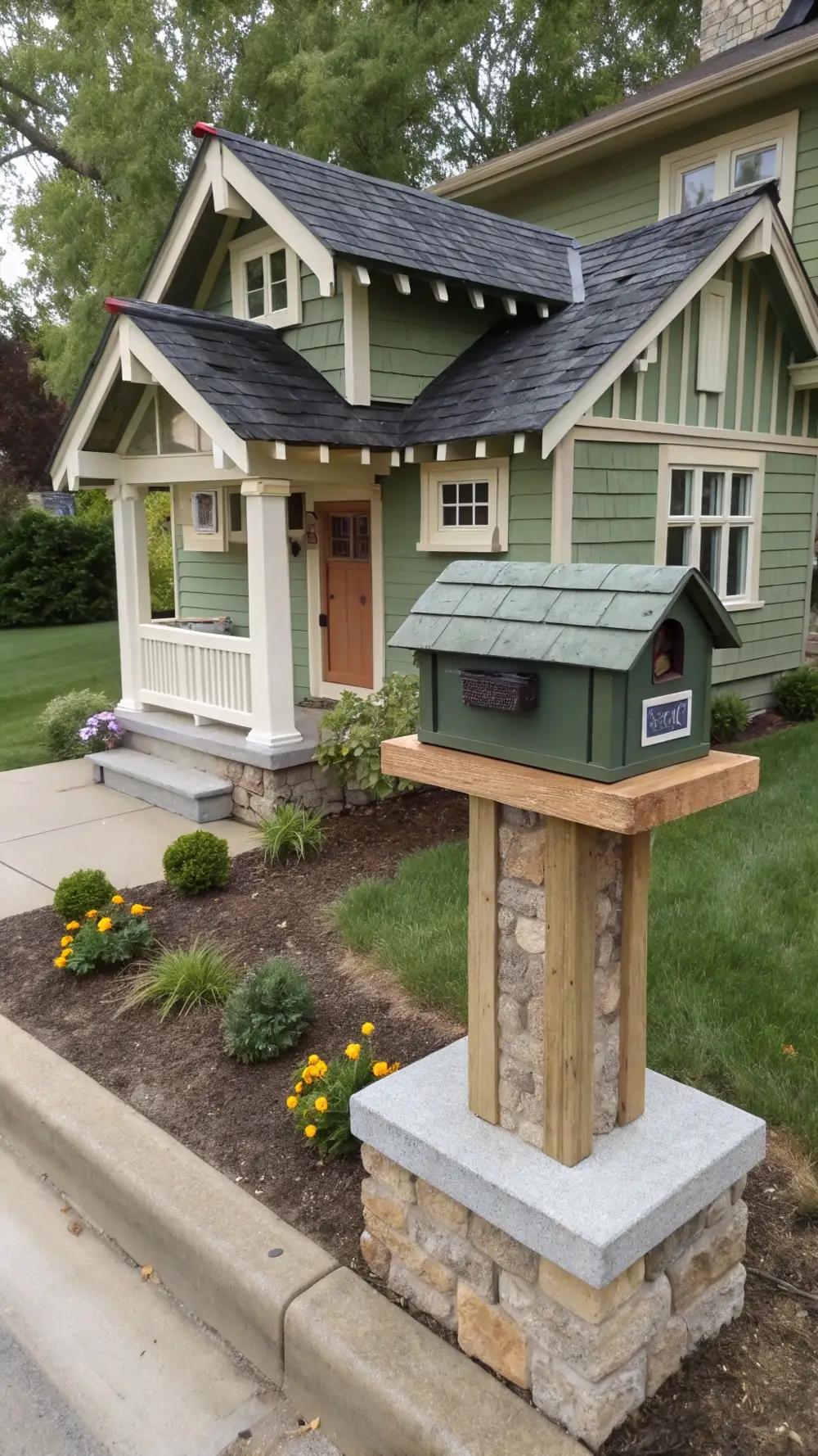Architectural Statement Mailbox