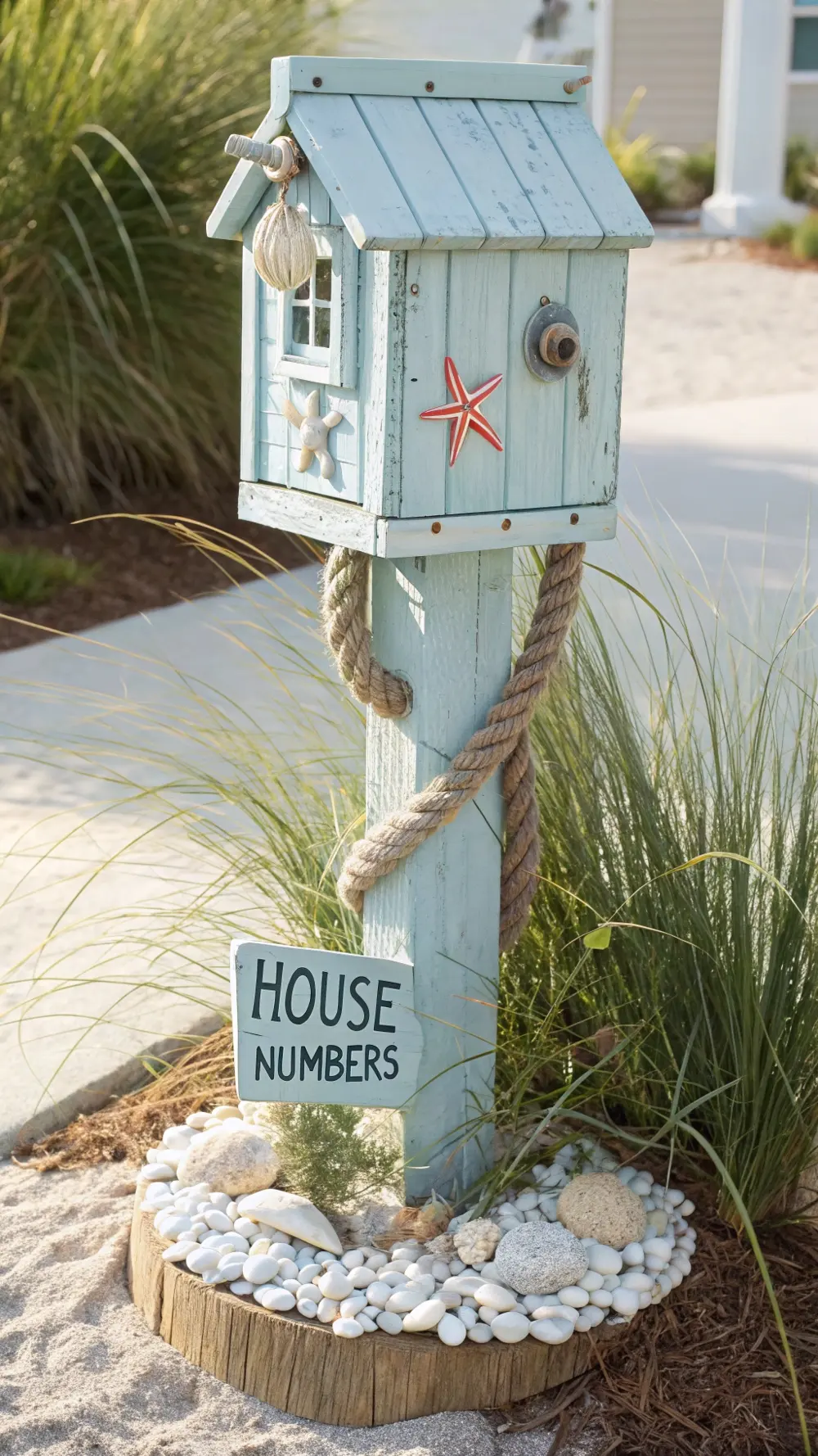 Coastal-Inspired Mailbox