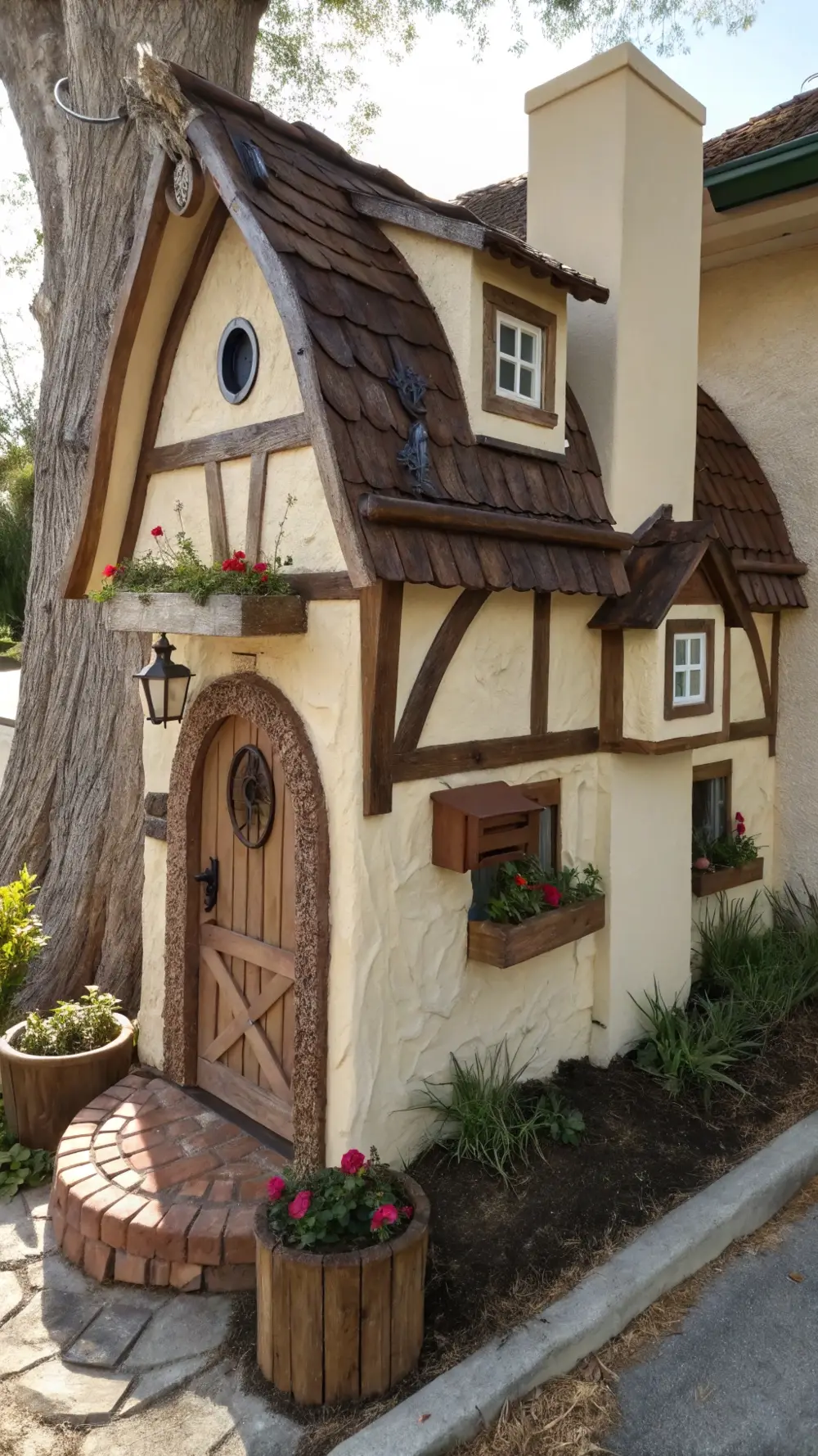 Fairy Tale Cottage Mailbox