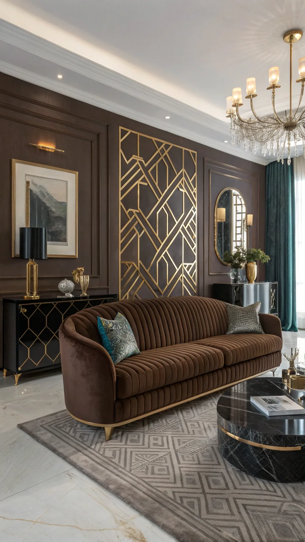 Glamorous Art Deco Revival