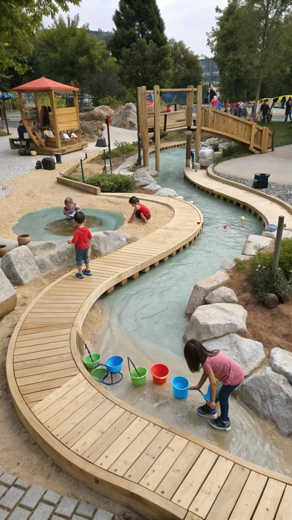 Interactive Sand and Water Play