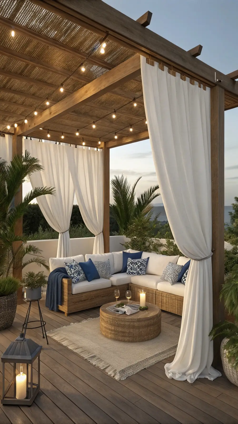 Outdoor Curtains and Cabana Style