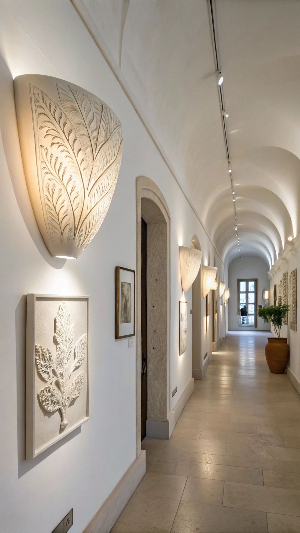 Artistic Ceramic Sculptural Sconces
