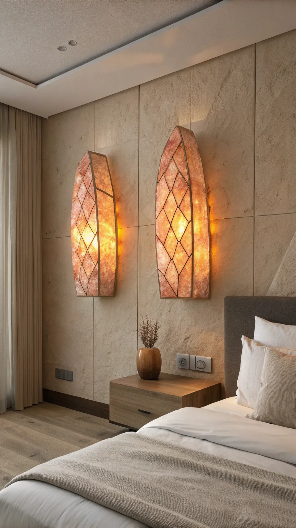 Himalayan Salt Wall Sconces