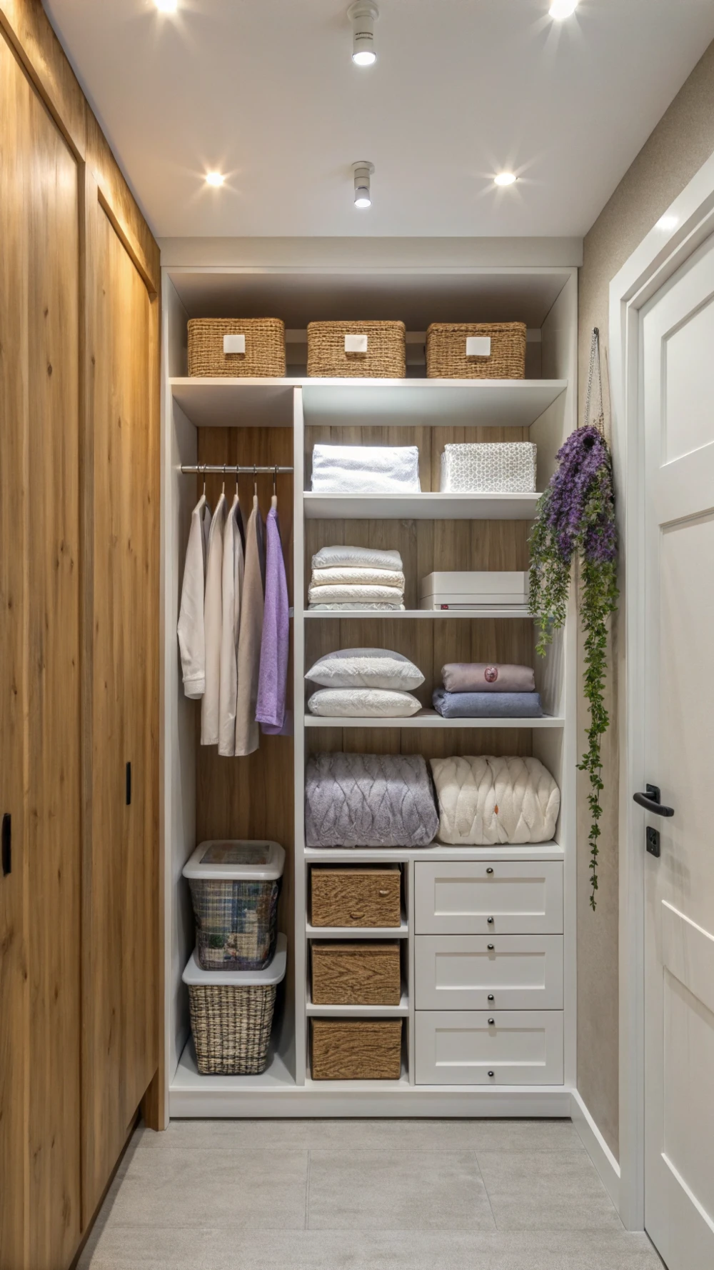 Climate-Controlled Linen Closet