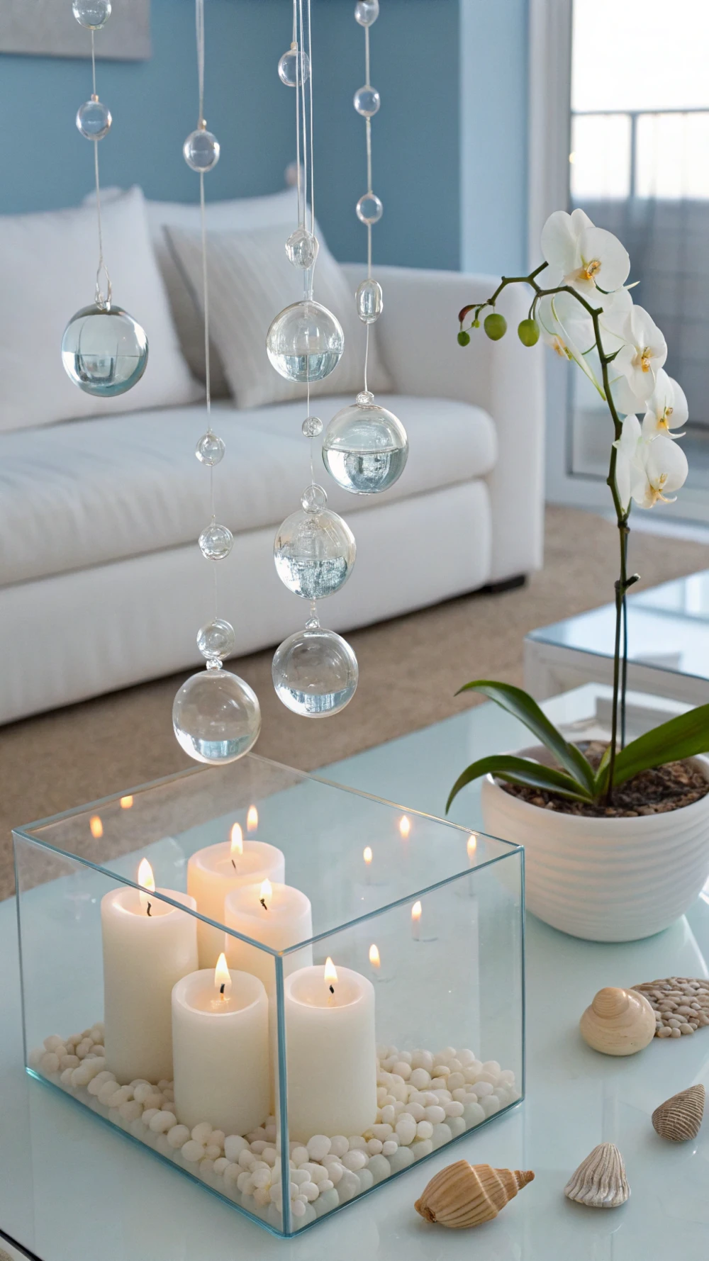 Floating Cloud Ethereal Display