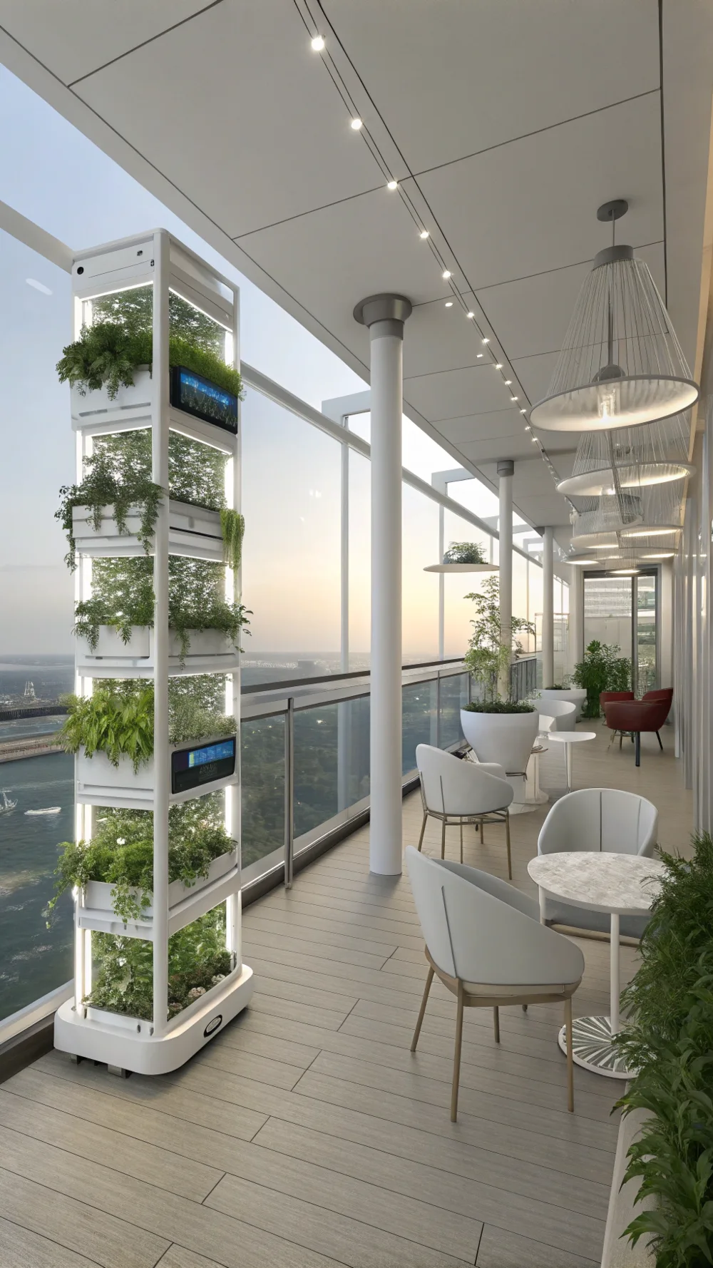 Futuristic Smart Garden