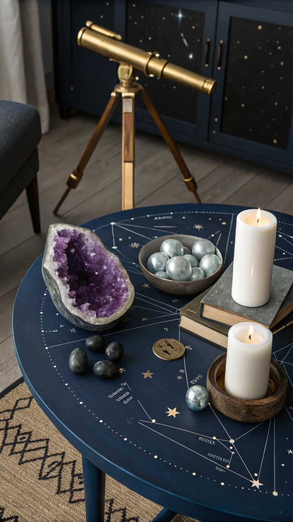 Midnight Sky Celestial Theme