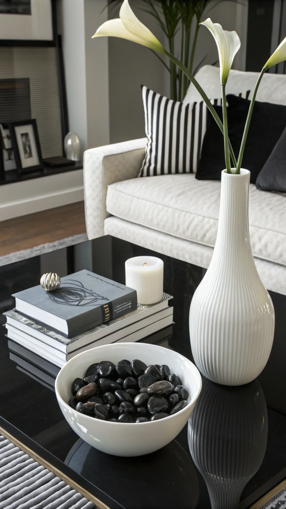 Monochromatic Black and White Drama