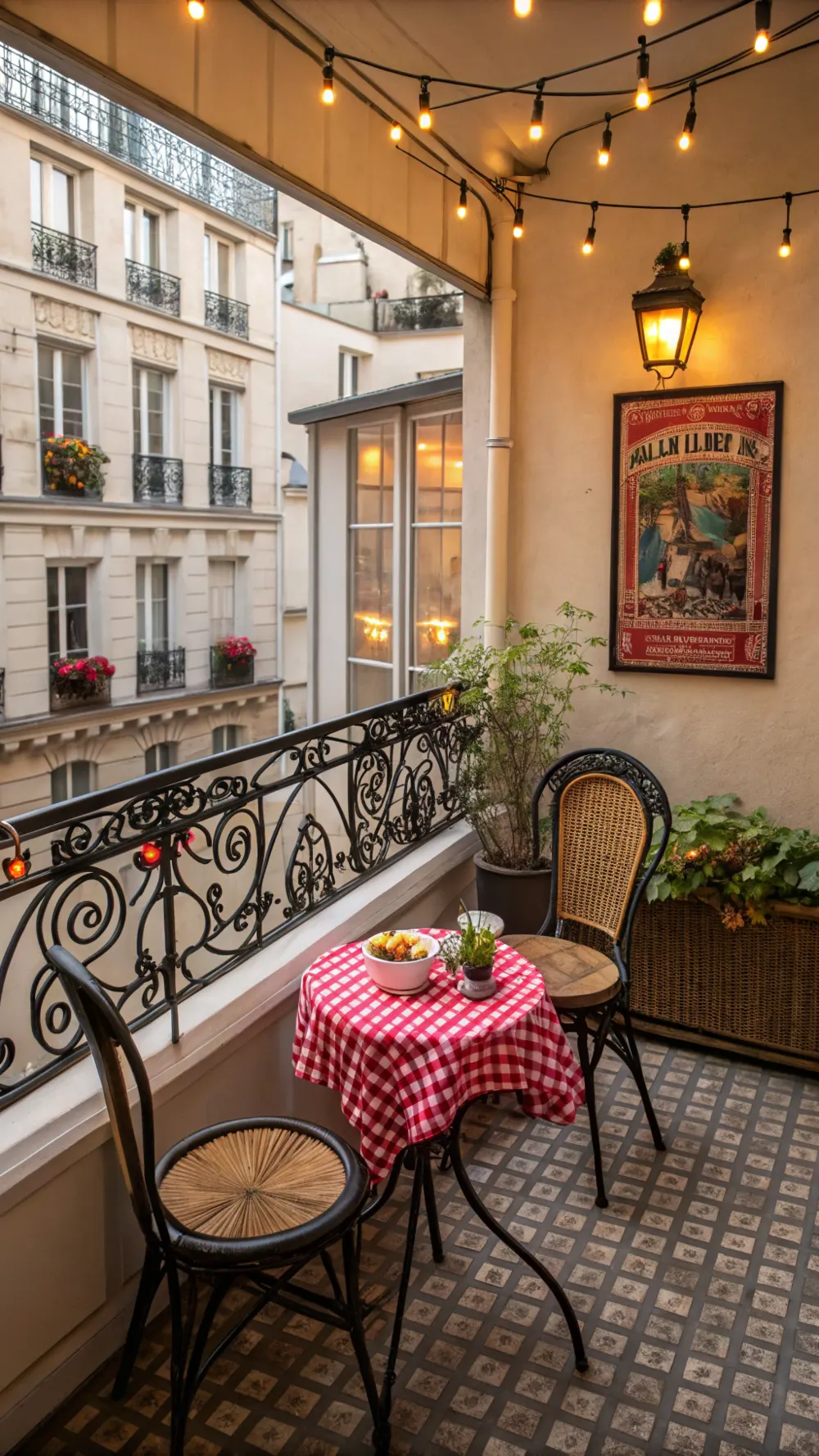 Parisian Café Terrace
