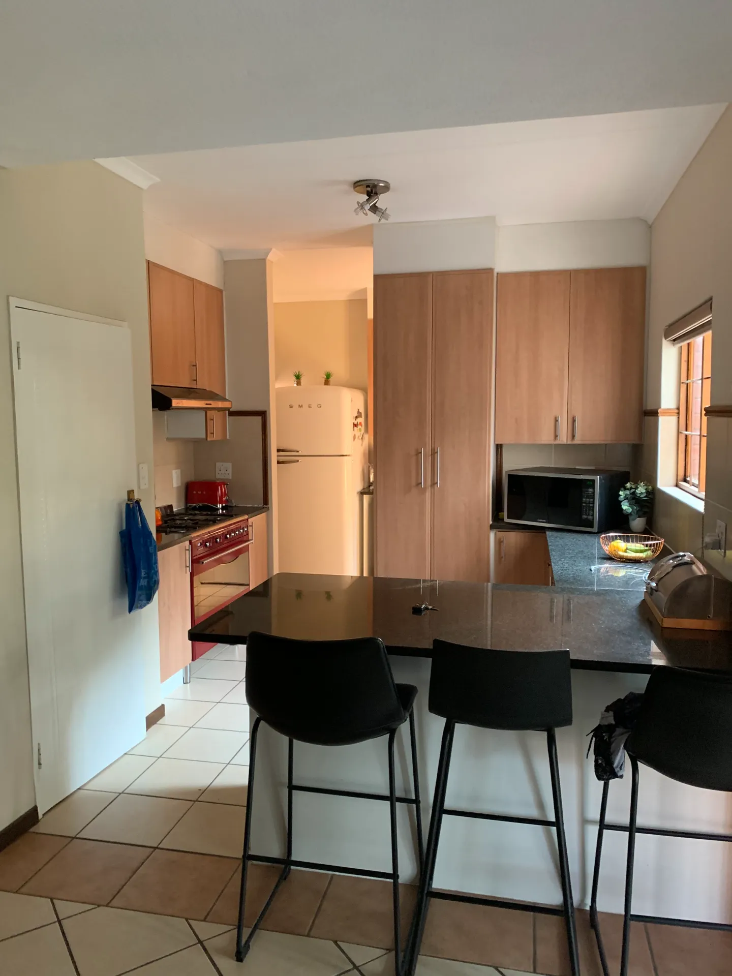 Modular Kitchen Island with Breakfast Bar Extension