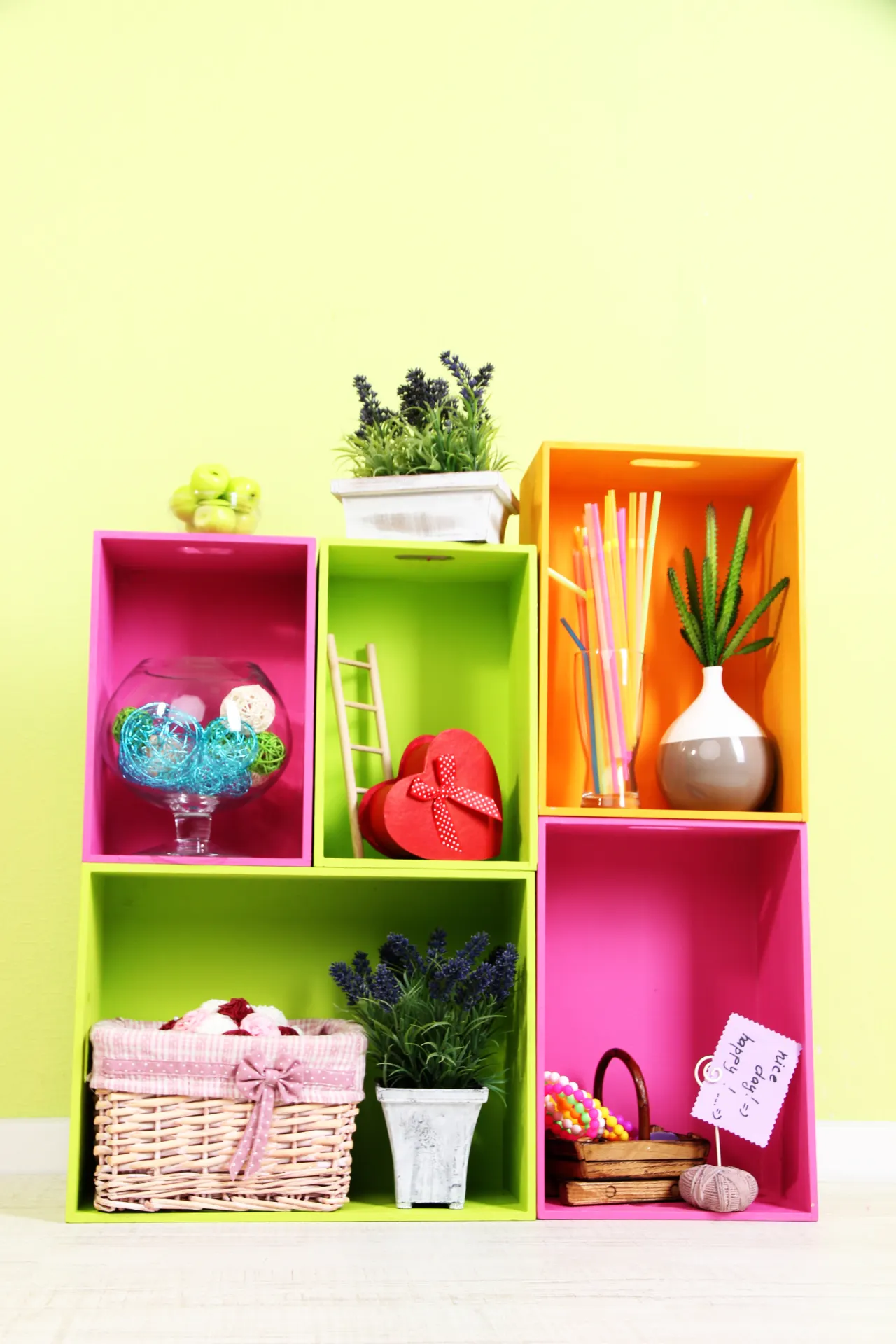Colorful Modular Cube Display