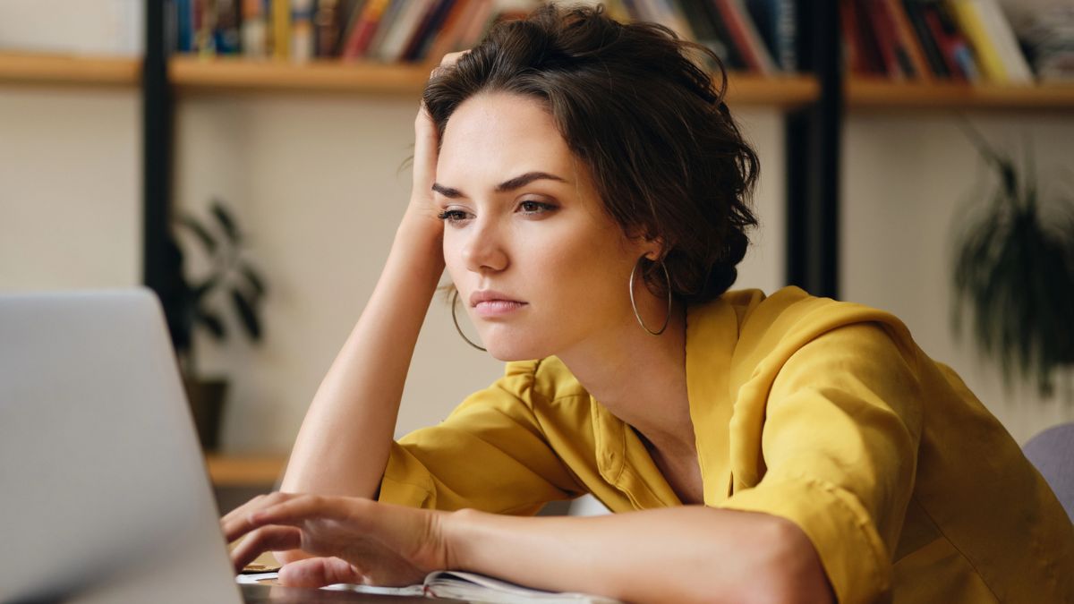 Woman unsatisfied with her career